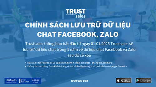 Chính sách lưu trữ dữ liệu Chat FAcebook, Zalo